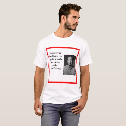 Vorsitzender Mao T-Shirt (Vorne ganz)