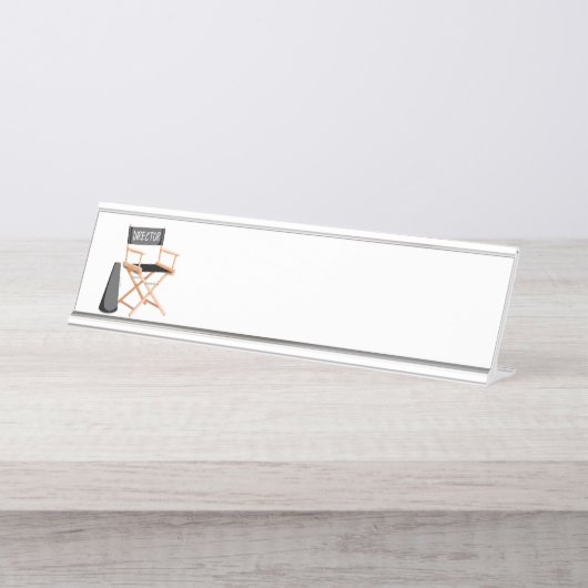 Vorsitzender Schreibtischnamensplakette (Vorderseite )