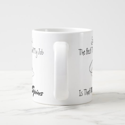 Vorsitzender Spin Jumbo Tasse (Rückseite)