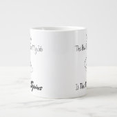 Vorsitzender Spin Jumbo Tasse (Vorderseite)