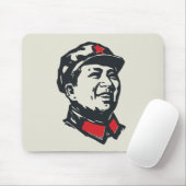 Vorsitzendermao-Porträt Mousepad (Mit Mouse)