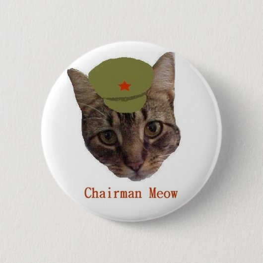 VorsitzenderMeow Button (Vorderseite)