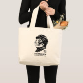 VorsitzenderMeow - Katzen-Propaganda-Tasche Jumbo Stoffbeutel (Vorderseite (Produkt))