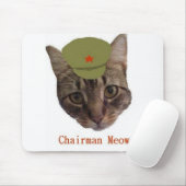 Vorsitzendermeow-Mausunterlage Mousepad (Mit Mouse)