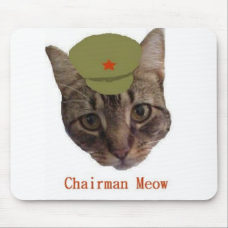 Vorsitzendermeow-Mausunterlage Mousepad
