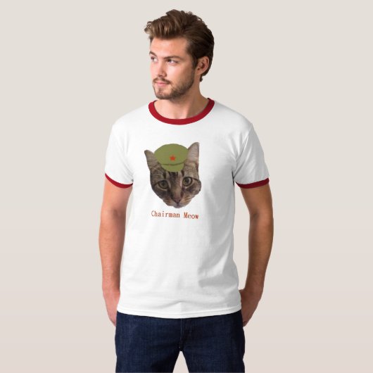 VorsitzenderMeow T-Shirt (Vorne ganz)