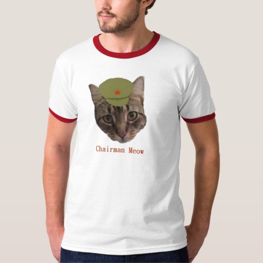 VorsitzenderMeow T-Shirt (Vorderseite)
