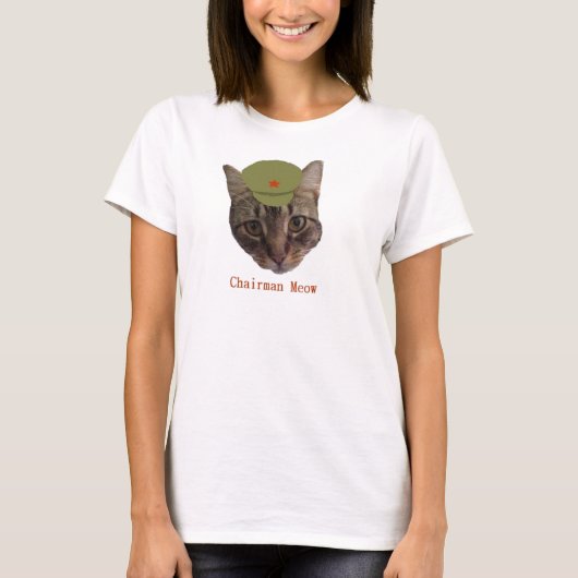 VorsitzenderMeow T-Shirt (Vorderseite)