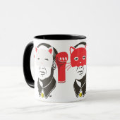 Vorsitzendermeow-Tasse I Tasse (Vorderseite Links)