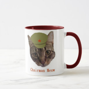 Vorsitzendermeow-Tasse Tasse