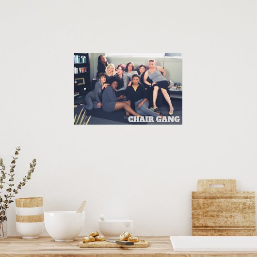 VORSITZENDES GANG-Poster Poster (Küche)