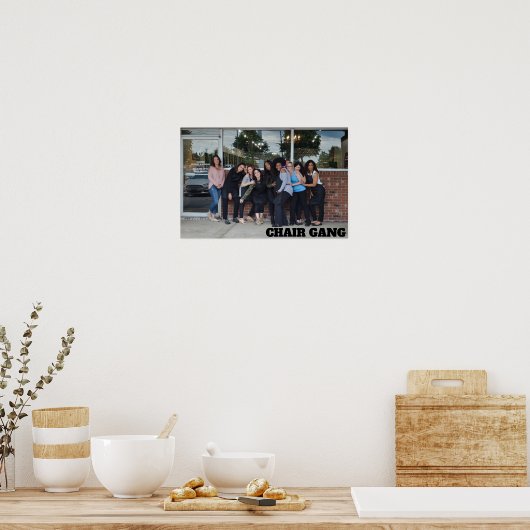 VORSITZENDES GANG-Poster Poster (Küche)