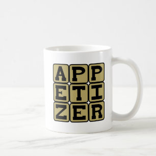 Vorspeise, kleine Mahlzeit Kaffeetasse