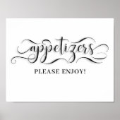 Vorspeisen Hochzeitstag Poster (Vorne)