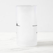 Vorspiel an mattglas bierglas (Mittel)