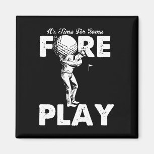 Vorspiel Innuendo Lustiger Golf Erwachsenen Humor Magnet