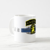 Vorsprung 509. Geronimo der Scharfschütze-11B Kaffeetasse (Vorderseite Links)