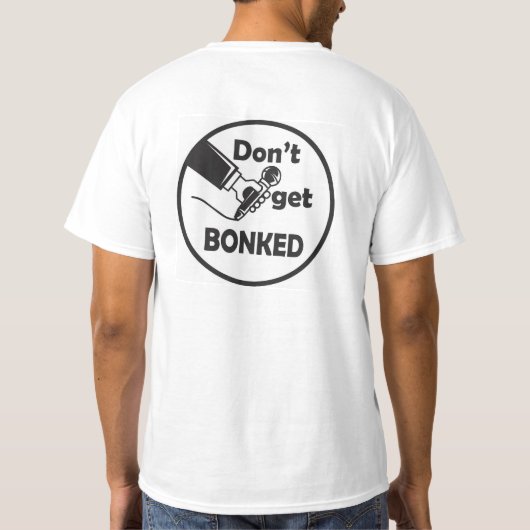 Vorsprung Benoits Poke und Falten-Fanclub T-Shirt (Rückseite)