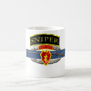 Vorsprung der Scharfschütze-11B 25. Identifikatio Kaffeetasse