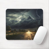 Vorstädte Gewitter Mousepad (Mit Mouse)