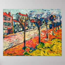 Vorstädtische Landschaft | Maurice de Vlaminck | Poster