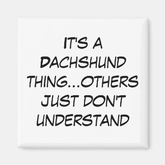 Vorstädtisches Chicagoland Dackel Lovers Magnet