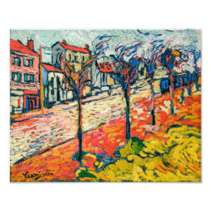 Vorstadtlandschaft Maurice de Vlaminck Fotodruck