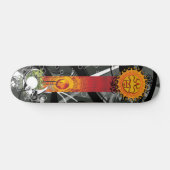 Vorstand auf der ganzen Welt Skateboard (Horizontal)