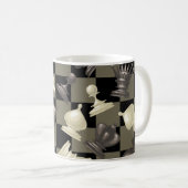Vorstand der Schachfiguren Kaffeetasse (VorderseiteRechts)