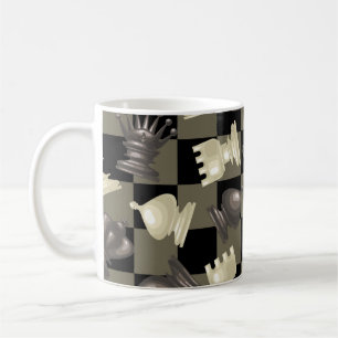 Vorstand der Schachfiguren Kaffeetasse