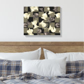 Vorstand der Schachfiguren Leinwanddruck (Insitu (Schlafzimmer))
