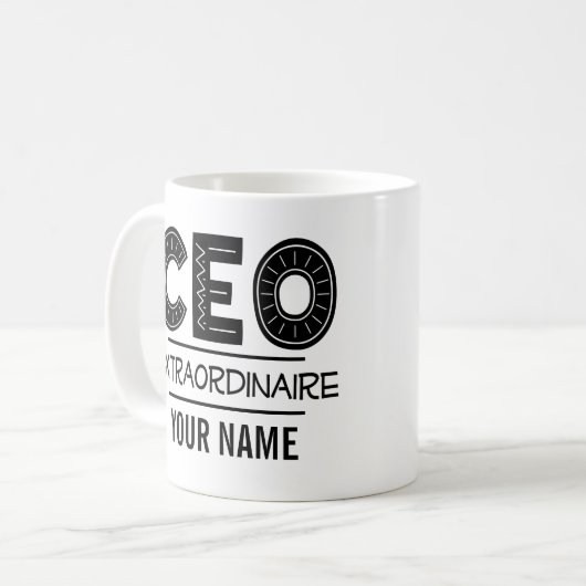Vorstandsgeschenk für die Altersvorsorge Kaffeetasse (Vorderseite Links)