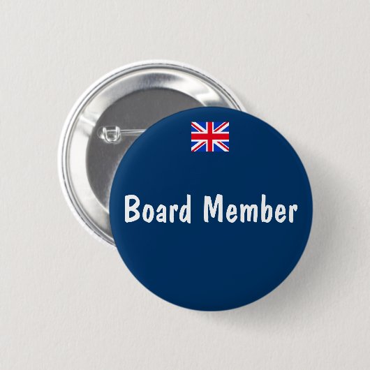 Vorstandsmitglied Button (Vorne & Hinten)