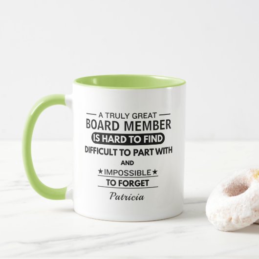 Vorstandsmitglied Tasse (Mit Donut)