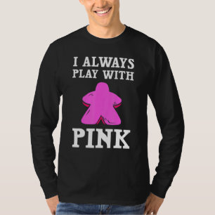 Vorstandsspiel Frauen rosafarbene Beimengungen T-Shirt