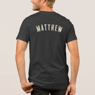 Vorstandsvorsitzender Darts Expert Dartboard Name Tri-Blend Shirt