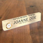 Vorstandsvorsitzender der Führungskraft Namensplakette (Seite)