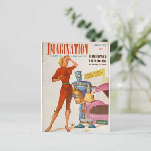 Vorstellung 8 postkarte (Stehend Vorderseite)