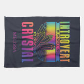 Vorstellung, aber Bereitschaft, über Crystal Custo Geschirrtuch (Horizontal)