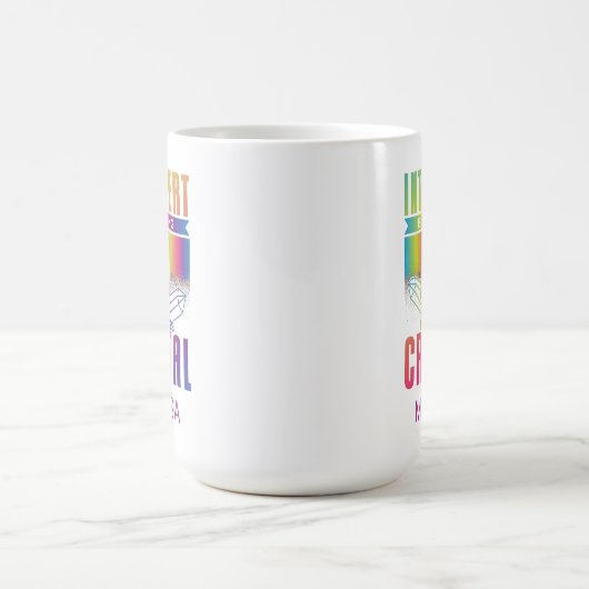 Vorstellung, aber Bereitschaft, über Crystal Custo Kaffeetasse (Mittel)