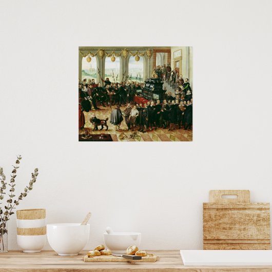 Vorstellung an Duke Phillip II Poster (Küche)