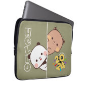 Vorstellung des neuen Jahres 2024 | 13" Laptopschutzhülle (Vorne Rechts)