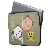 Vorstellung des neuen Jahres 2024 | 13" Laptopschutzhülle (Vorderseite Links)