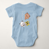 Vorstellung des neuen Jahres 2024 | Baby Strampler (Rückseite)