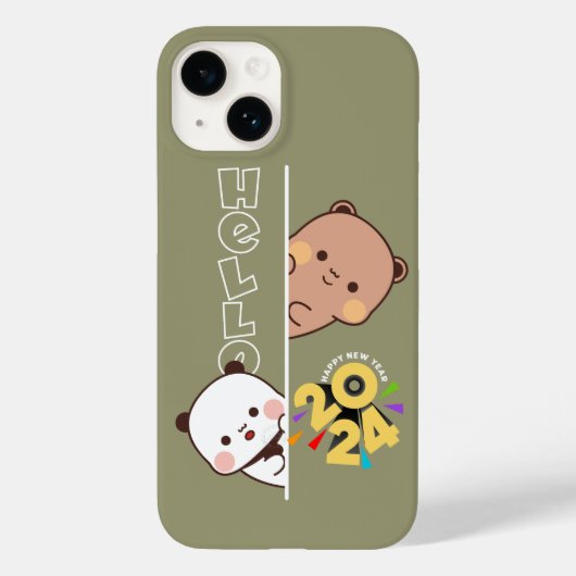 Vorstellung des neuen Jahres 2024 | Case-Mate iPhone Hülle (Rückseite)