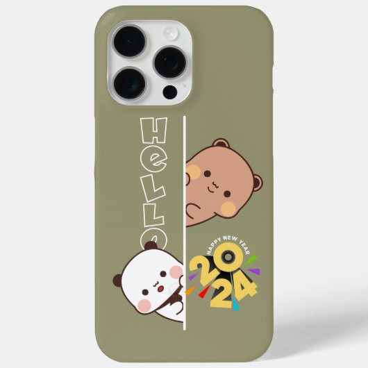 Vorstellung des neuen Jahres 2024 | Case-Mate iPhone Hülle (Rückseite)