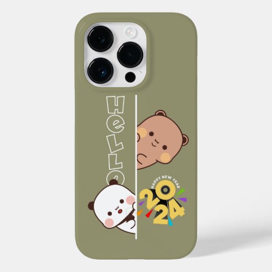 Vorstellung des neuen Jahres 2024 | Case-Mate iPhone Hülle (Rückseite)