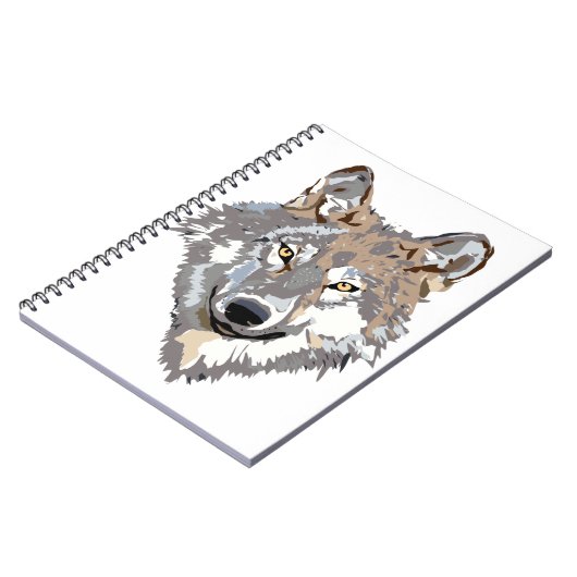Vorstellung des Wolfenkopfes Notizblock (Linke Seite)
