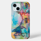 VORSTELLUNG / DUNKELNIGHT UND DEVIL-SCHMERZ Blau Case-Mate iPhone Hülle (Rückseite)