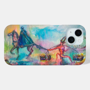 VORSTELLUNG / DUNKELNIGHT UND DEVIL-SCHMERZ Blau iPhone 15 Hülle